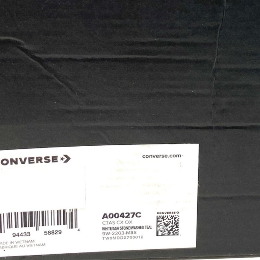 Converse Chuck Taylor All Star CX Low Top Gray Women Canvas Sneakers A00427C - Picture 2 of 11